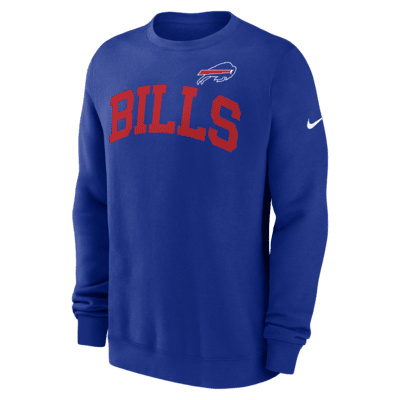 Buffalo Bills Club Men s Nike NFL Pullover Crew. Nike